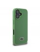 Lacoste iPhone 16 Case MagSafe Iconic Petit Pique Woven Green