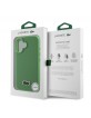 Lacoste iPhone 16 Case MagSafe Iconic Petit Pique Woven Green