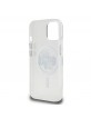 Karl Lagerfeld iPhone 15 Hülle Case Glitter Sketch MagSafe Clear