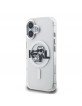 Karl Lagerfeld iPhone 16 Hülle Case Glitter Sketch MagSafe Clear