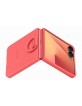 Original Samsung Z Flip 7 Ring Silicone Case Red EF-PF766TRE