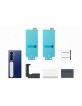Original Samsung Z Fold 7 Silikon Stand Hülle Case Transparent + 2x Schutzfolie EF-QF966CTE
