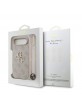 Guess iPhone 17 Air Hülle Case 4G Metal Logo Pearl Stap Rosa