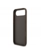 Guess iPhone 17 Air Hülle Case 4G Metal Logo Pearl Stap Braun