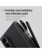 Nillkin Samsung Z Fold 7 Magnetic Case + Pen Super Frosted Black