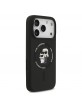 Karl Lagerfeld iPhone 17 Pro Case MagSafe Silicone Karl Choupette Black