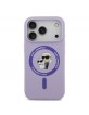 Karl Lagerfeld iPhone 17 Pro Case MagSafe Silicone Karl Choupette Purple