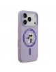 Karl Lagerfeld iPhone 17 Pro Case MagSafe Silicone Karl Choupette Purple