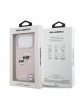 Karl Lagerfeld iPhone 17 Pro Case MagSafe Silicone Karl Choupette Heads Pink
