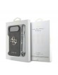 Guess iPhone 17 Air Hülle Case 4G Metal Logo Pearl Stap Schwarz