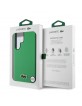 Lacoste Samsung S25 Ultra Hülle Case MagSafe Iconic Petit Pique Woven Grün
