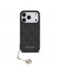 Guess iPhone 17 Pro Hülle Case MagSafe 4G Charm Grau