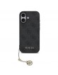 Guess iPhone 17 Case MagSafe 4G Charm Grey