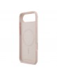 Karl Lagerfeld iPhone 17 Air Case Silicone Karl Choupette MagSafe Pink