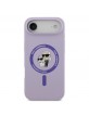 Karl Lagerfeld iPhone 17 Air Case Silicone Karl Choupette MagSafe Purple