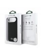 Lacoste iPhone 17 Air Hülle case Iconic Petit Pique Metal Logo MagSafe Schwarz