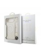 Guess iPhone 17 Air Case with MagSafe Flowers Strap White