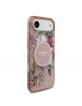 Guess iPhone 17 Air Case with MagSafe Flowers Strap in Pink