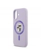 Karl Lagerfeld iPhone 17 Hülle Case Silikon Karl Choupette MagSafe Lilla