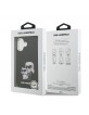 Karl Lagerfeld iPhone 17 Hülle Case Aquarelle MagSafe Karl Choupette Schwarz