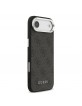 Guess iPhone 17 Air Hülle Case 4G MagSafe Metal Logo Black