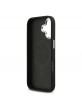 Guess iPhone 17 Hülle Case 4G MagSafe Metal Logo Black