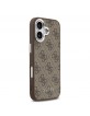 Guess iPhone 17 Hülle Case Cover 4G MagSafe Braun