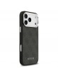 Guess iPhone 17 Pro Max Hülle Case 4G MagSafe Metal Logo Black