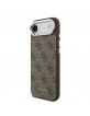 Guess iPhone 17 Air Hülle Case Cover 4G MagSafe Braun
