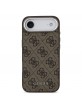 Guess iPhone 17 Air Hülle Case Cover 4G MagSafe Braun