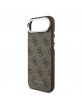 Guess iPhone 17 Air Hülle Case Cover 4G MagSafe Braun
