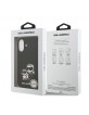 Karl Lagerfeld iPhone 17 Hülle Case Silikon Karl Choupette Sketch MagSafe Schwarz