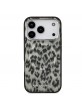 Karl Lagerfeld iPhone 17 Pro Hülle Case Leopard MagSafe Braun
