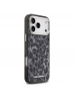 Karl Lagerfeld iPhone 17 Pro Max Hülle Case Leopard MagSafe Grau