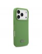 Lacoste iPhone 17 Pro Hülle Case 2in1 Geldbörse Iconic Petit Pique MagSafe Grün