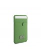 Lacoste iPhone 17 Pro Hülle Case 2in1 Geldbörse Iconic Petit Pique MagSafe Grün