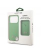 Lacoste iPhone 17 Pro Hülle Case 2in1 Geldbörse Iconic Petit Pique MagSafe Grün