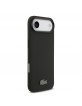 Lacoste iPhone 17 Air Hülle Case 2in1 Iconic Petit Pique MagSafe Schwarz