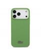 Lacoste iPhone 17 Pro Max Hülle Case 2in1 Geldbörse Iconic Petit Pique MagSafe Grün