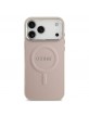 Guess iPhone 17 Pro Hülle Case Cover Saffiano MagSafe Rosa