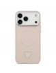 Guess iPhone 17 Pro Case Triangle Logo MagSafe Pink