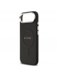 Guess iPhone 17 Air Case Cover Saffiano MagSafe Black
