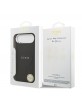 Guess iPhone 17 Air Case Cover Saffiano MagSafe Black
