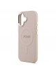 Guess iPhone 17 Hülle Case Cover Saffiano MagSafe Rosa