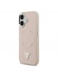 Guess iPhone 17 Hülle Case Dreieck Logo MagSafe Rosa