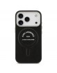 Karl Lagerfeld iPhone 17 Pro Case RSG Logo MagSafe Black