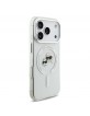 Karl Lagerfeld iPhone 17 Pro Hülle Case K&CH Heads Metal Frame MagSafe Transparent