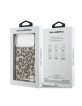 Karl Lagerfeld iPhone 17 Pro Max Hülle Case Leopard MagSafe Braun