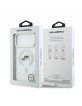 Karl Lagerfeld iPhone 17 Pro Max Hülle Case K&CH Heads Metal Frame MagSafe Transparent