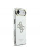 Guess iPhone 17 Air Hülle Case Mirror 4G Glitter Logo MagSafe Gold